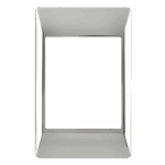 Polished Chrome Cover Component 2x4 126x80mm (ECP610)