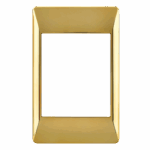 Polished Gold Cover Component 2x4 126x80mm (ECP611)