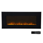 Eurolux RHE6 Fireplace Decorative Flat Glass Indoor