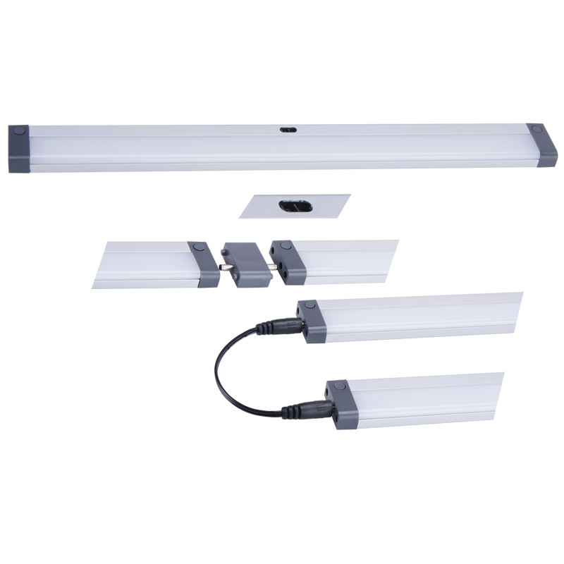 Silver 10.5W 4000K Sensor LED Under-Counter Light, 1000mm (FTL012)