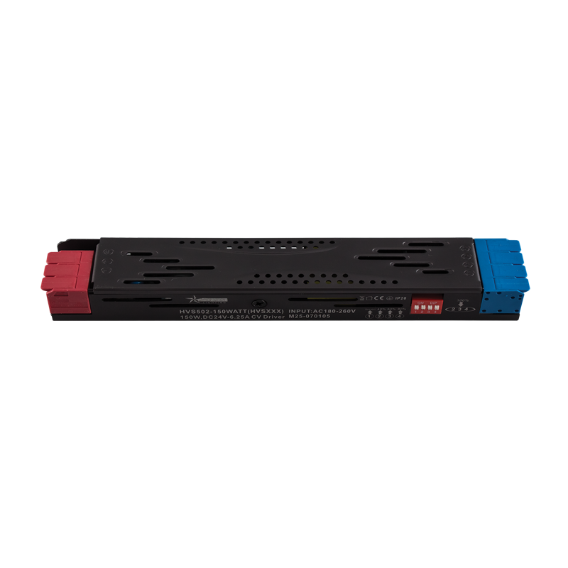 150W IP20 Step-Dimmable 24V DC LED Driver, 180–260V Input (HVS502)
