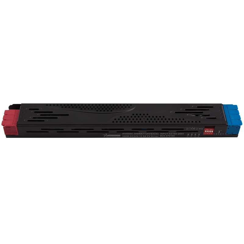 300W IP20 Step-Dimmable 24V DC LED Driver, 180–260V Input (HVS504)